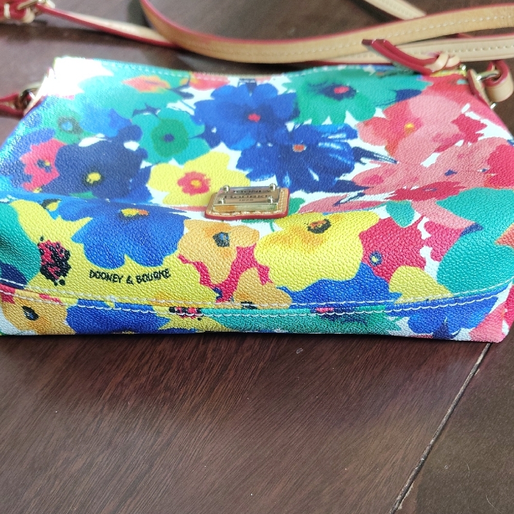 Dooney & Bourke Colorful Floral Crossbody Bag - Picture 5 of 8